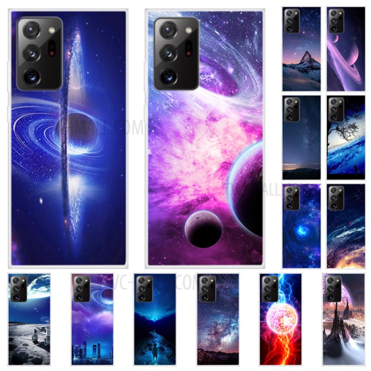 Space Series Pattern Printing TPU Case for Samsung Galaxy Note20 Ultra 5G / Galaxy Note20 Ultra - Style A-4