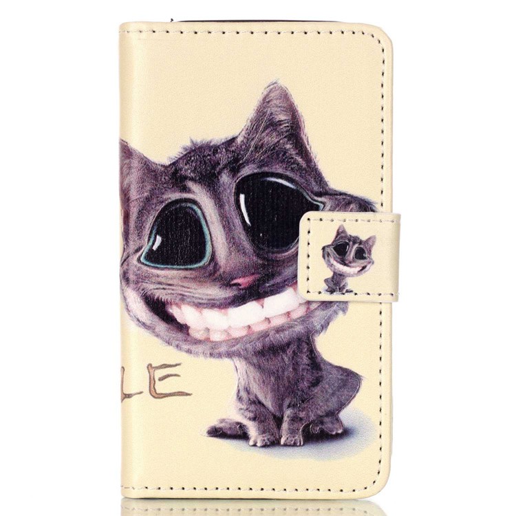 

Embossed Leather Wallet Stand Shell for Samsung Galaxy J1 Mini - Lovely Cat