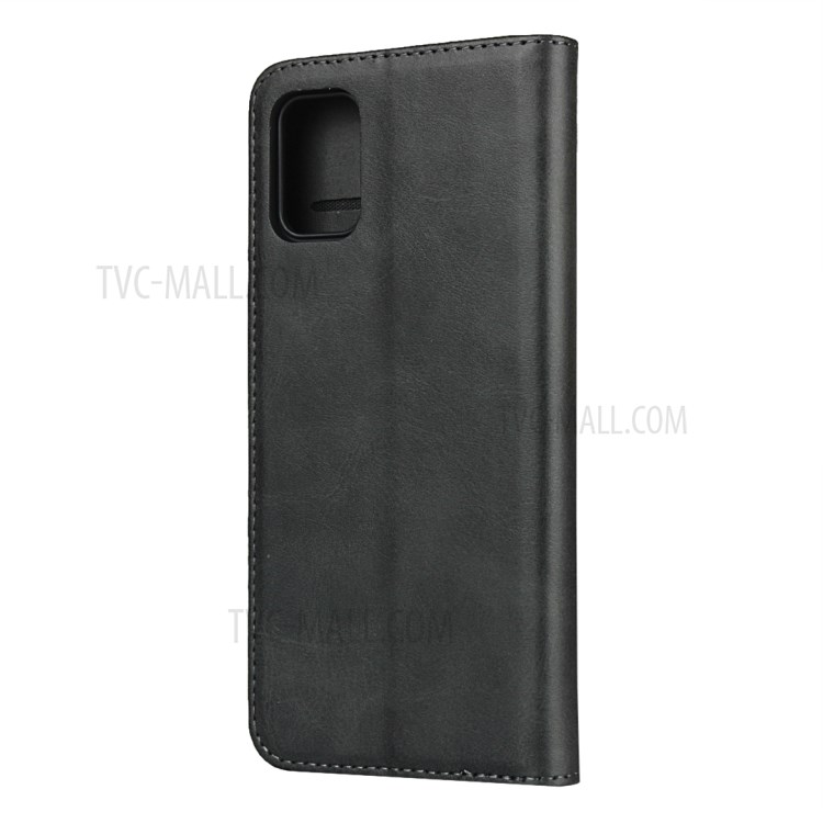 Auto-absorbed Wallet Leather Stand Case for Samsung Galaxy A31 - Black-3