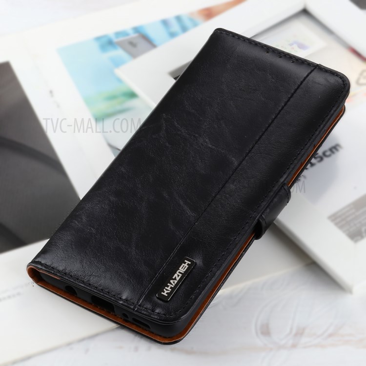 PU Leather with Wallet Cell Phone Case for Samsung Galaxy S20 Fan Edition/S20 Lite - Black-7