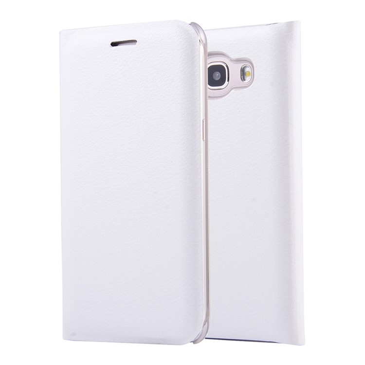 

PU Leather Card Holder Protective Cover for Samsung Galaxy J5 (2016) - White, Galaxy J5 (2016)