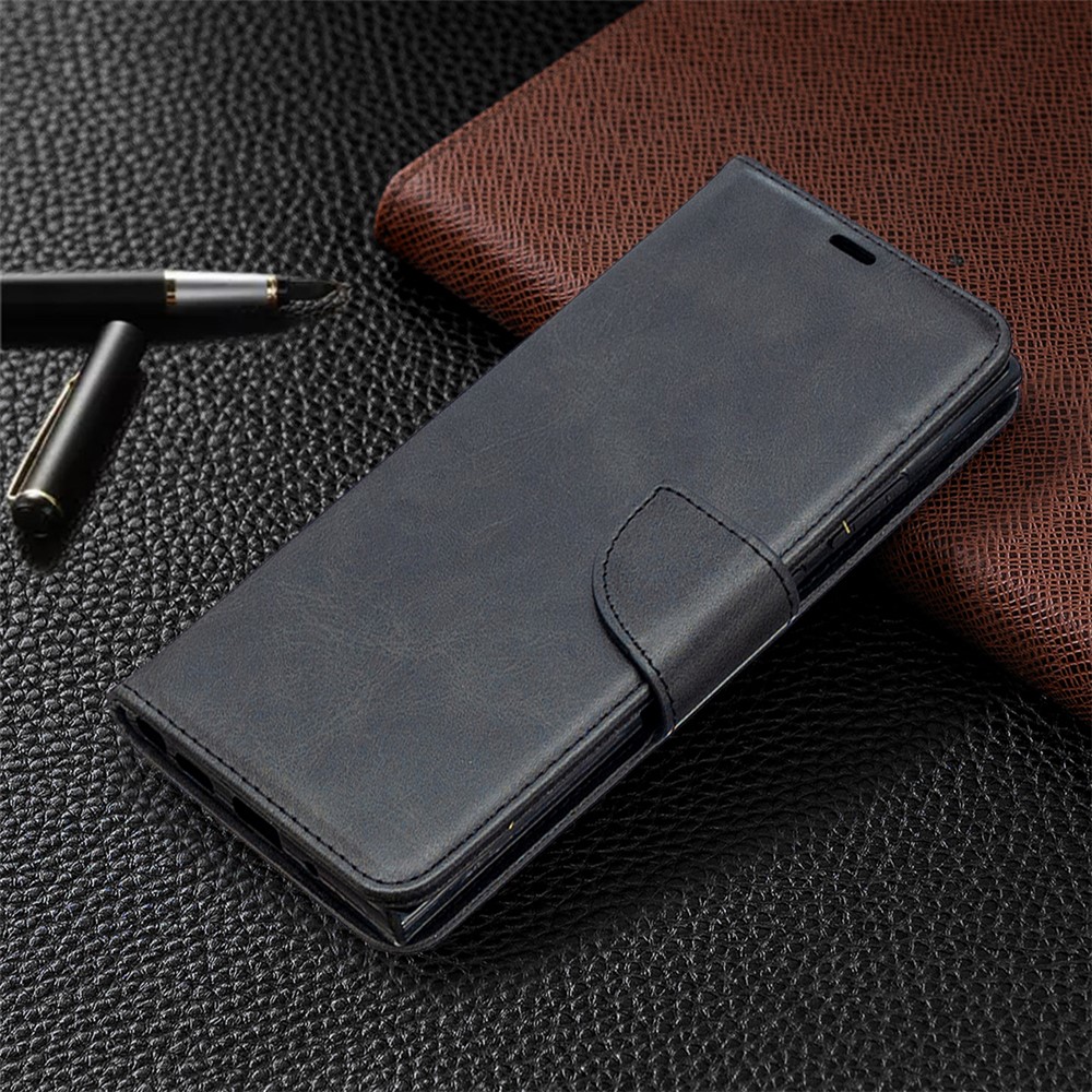 PU Leather Wallet Stand Phone Case for Samsung Galaxy Note20 Ultra 5G / Galaxy Note20 Ultra - Black-7