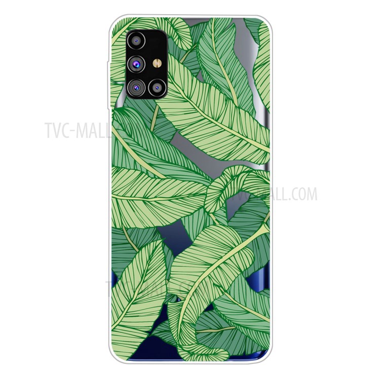Impressão Padrão Caso De Telefone TPU Para M31s Samsung Galaxy - Folha-1