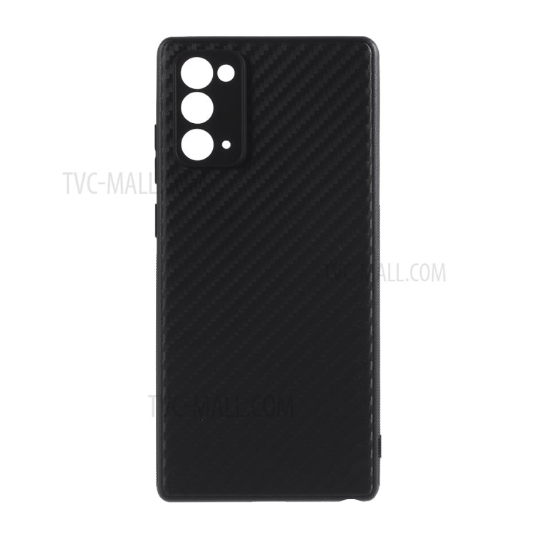 Carbon Fiber Skin TPU Stylish Shell for Samsung Galaxy Note 20/Note 20 5G-1