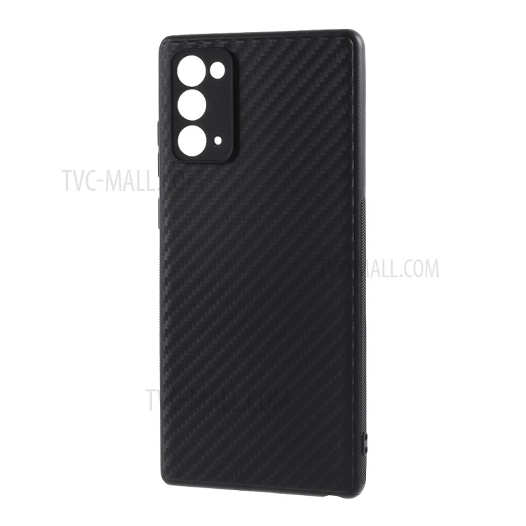 Carbon Fiber Skin TPU Stylish Shell for Samsung Galaxy Note 20/Note 20 5G-2