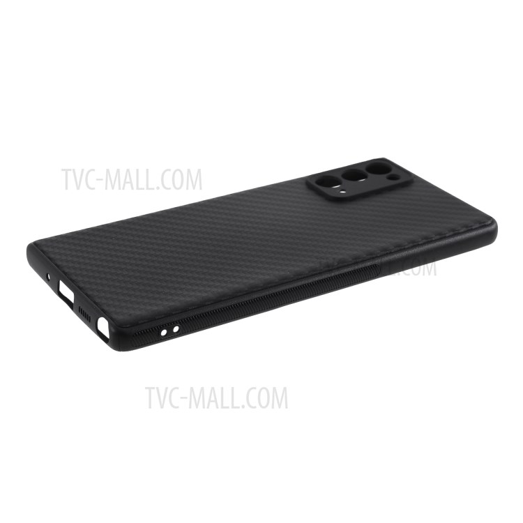 Carbon Fiber Skin TPU Stylish Shell for Samsung Galaxy Note 20/Note 20 5G-5