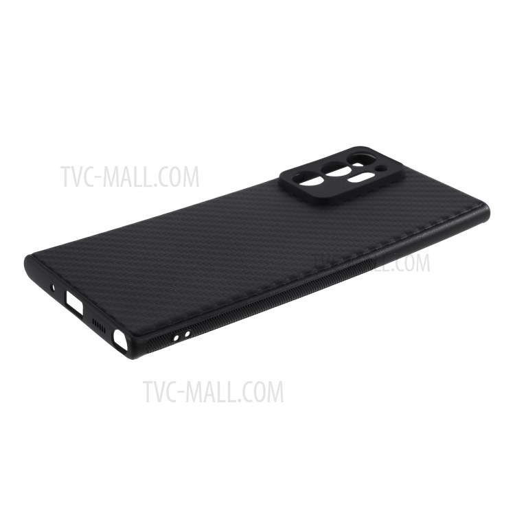 Carbon Fiber Skin TPU Shell for Samsung Galaxy Note20 Ultra/Note20 Ultra 5G-5