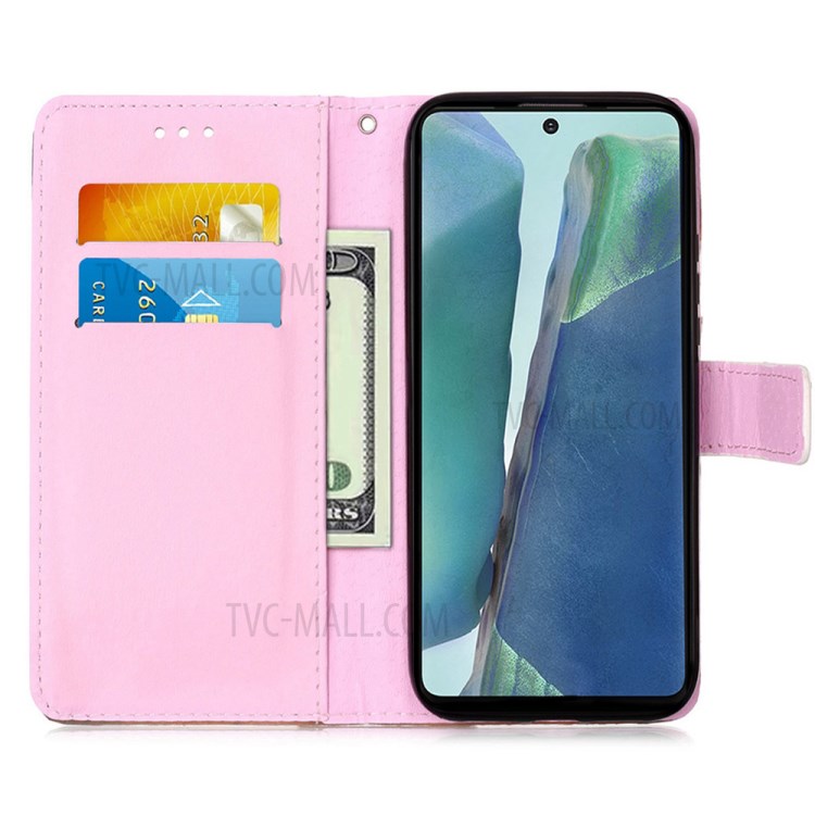 Pattern Printing Leather Case for Samsung Galaxy Note 20/Note 20 5G - Fox-4