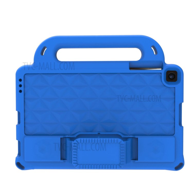 Rhombus Style EVA Case with Shoulder Strap for Samsung Galaxy Tab A 10.1 (2019) T510/T515 - Baby Blue-2