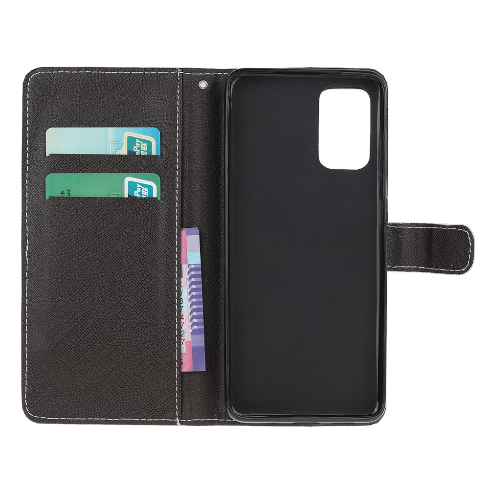 Newly Case Printing Cross Texture Stand Leather Cover for Samsung Galaxy S20 Lite/S20 Fan Edition - Panda-6