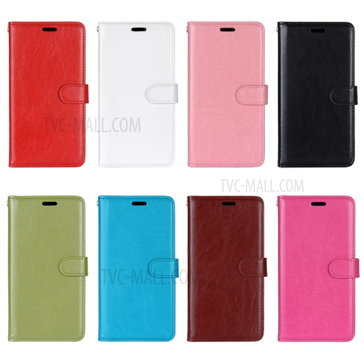 Wallet Stand Magnetic Clasp Leather Shell Protective Cover for Samsung Galaxy Note20 Ultra/Note20 Ultra 5G - Black-7