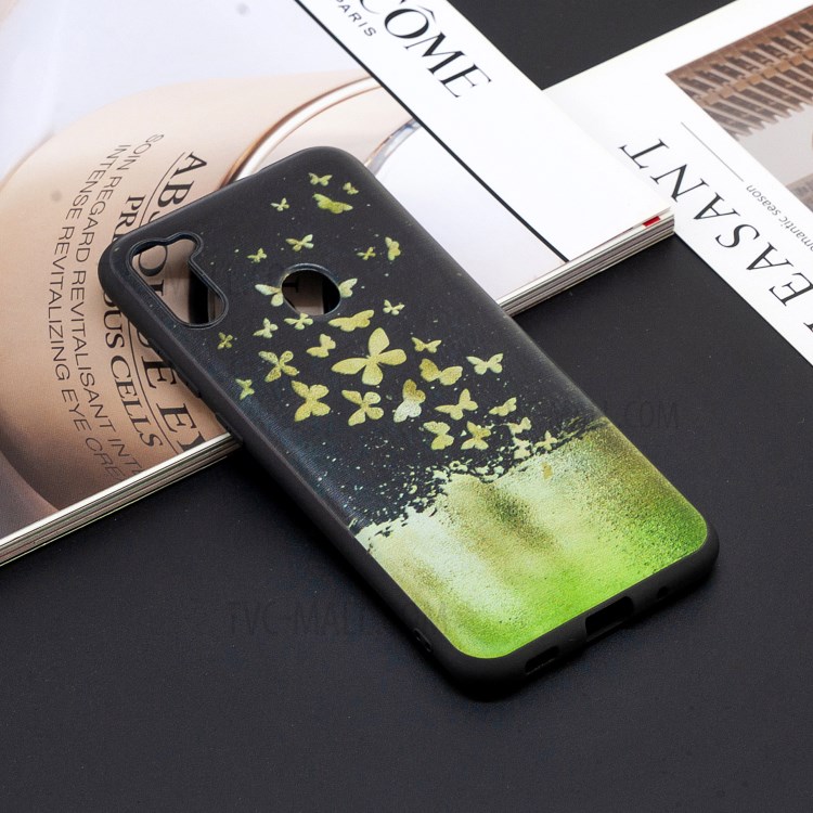 Pattern Printing Matte TPU Shell Protector Case for Samsung Galaxy A11(EU Version) - Butterfly-5