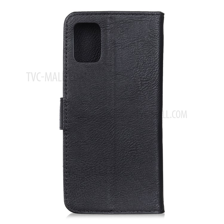 KHAZNEH Leather with Wallet Stand Unique Case for Samsung Galaxy M51 - Black-2