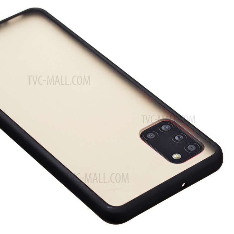 Drop-resistant Frosted Cover PC + TPU Shell for Samsung Galaxy A31 - Black-5