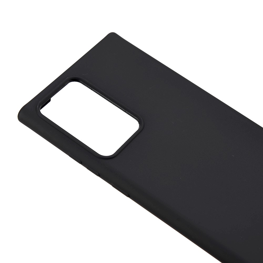 Soft TPU Case with Lanyard for Samsung Galaxy Note20 Ultra Cover/Note20 Ultra 5G Shell - Black-3