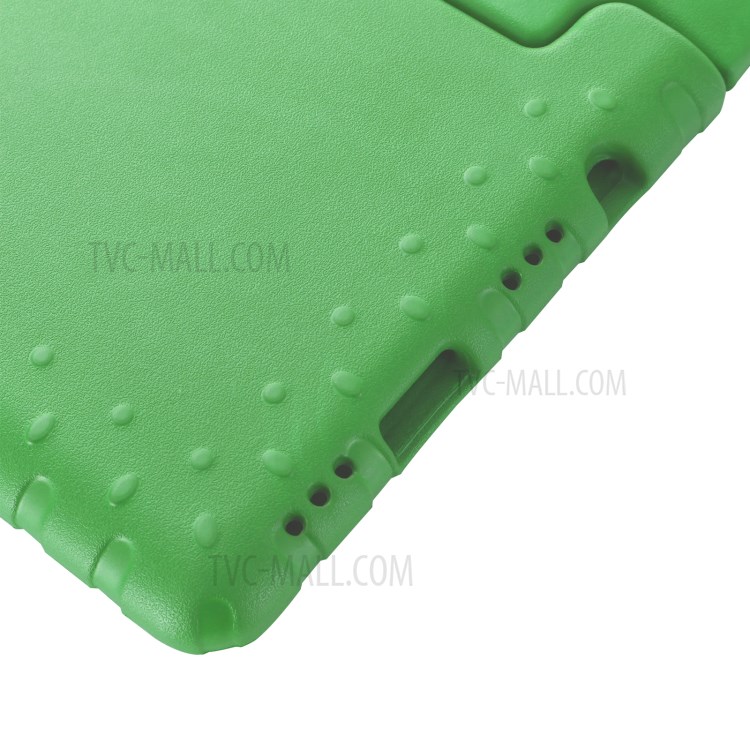 Handle D'amortisseur Eva Handle Stand Shell Kids Kids Safe Case Pour Samsung Galaxy Tab A7 10.4 (2020) - Vert