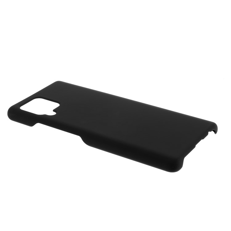 Case de PC Dura de Goma Para Samsung Galaxy A42 5G - Negro