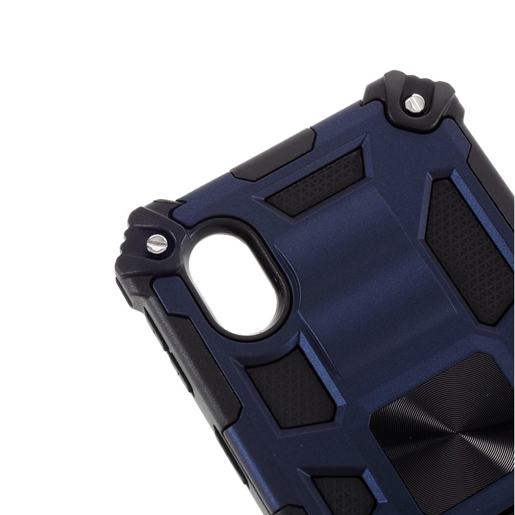 Armor Drop-proof PC TPU Cover for Samsung Galaxy A01 Core - Blue-8