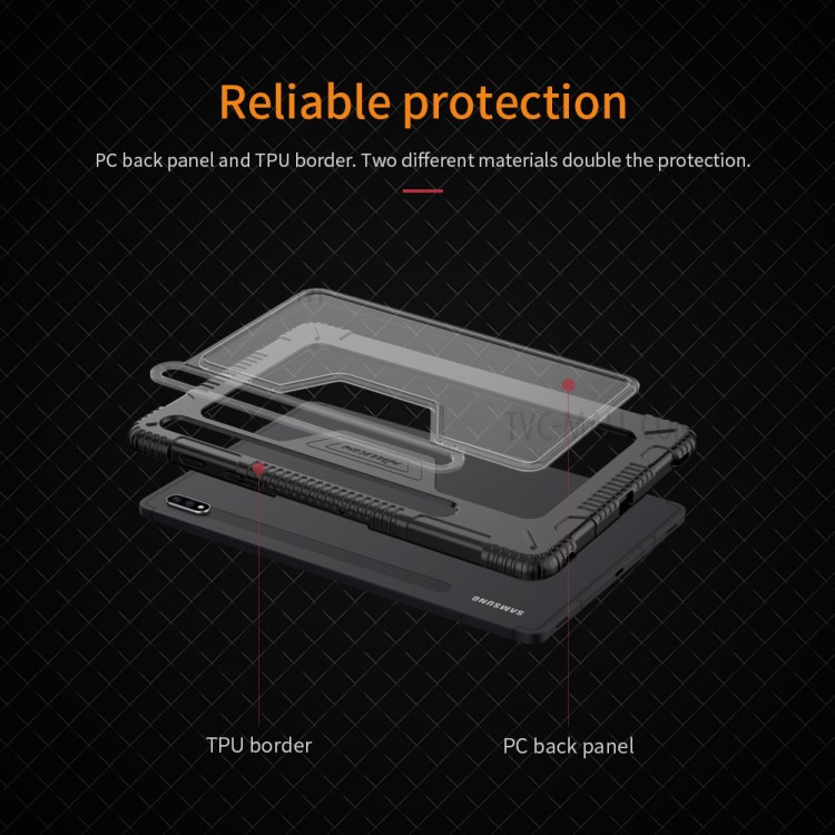 NILLKIN Bumper Leather Tablet Cover for Samsung Galaxy Tab S7-17