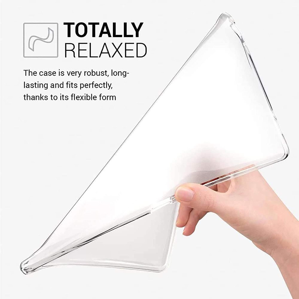 Clear TPU Soft Tablet Case Cover for Samsung Galaxy Tab S7 Plus-2