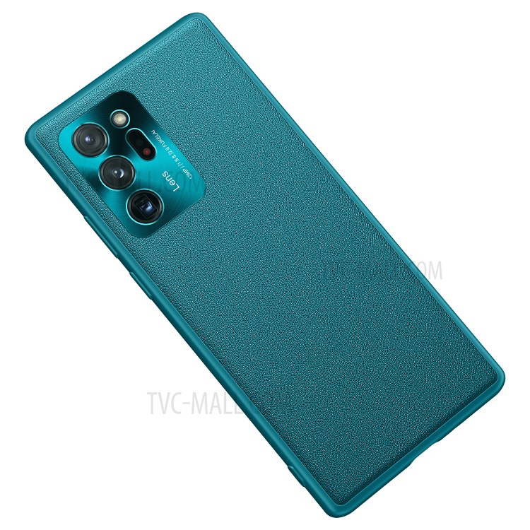 FUKELAI CD Veins PC + TPU Phone Cover with Camera Covering for Samsung Galaxy Note20 Ultra/Note20 Ultra 5G - Dark Green-6