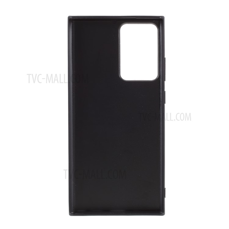 TPU Cover Nylon Coated Phone Case for Samsung Galaxy Note20 Ultra 5G / Galaxy Note20 Ultra - Black-3