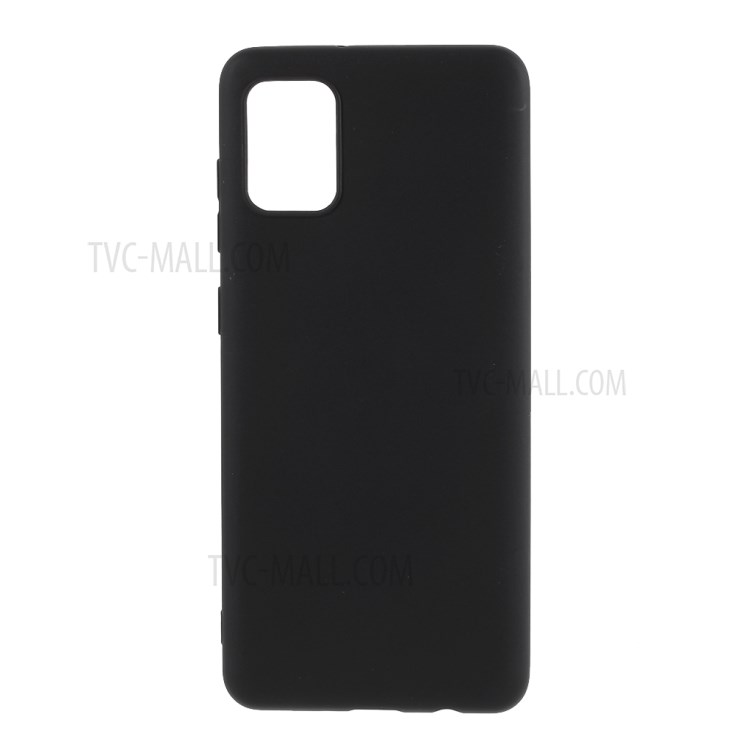 Double-sided Matte TPU Case for Samsung Galaxy A31 - Black-1