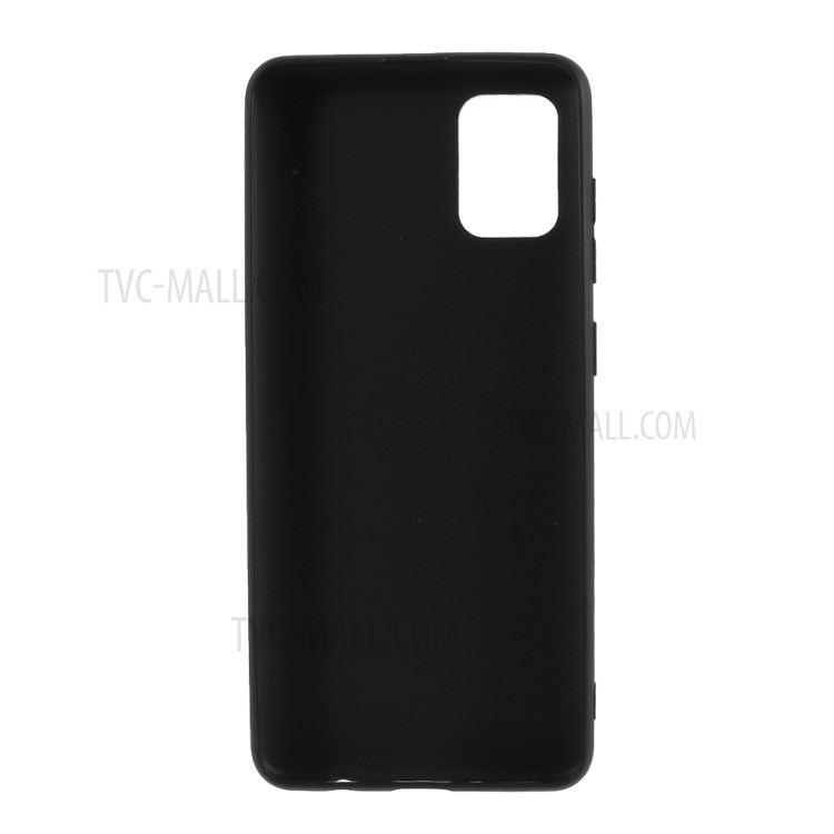 Double-sided Matte TPU Case for Samsung Galaxy A31 - Black-3