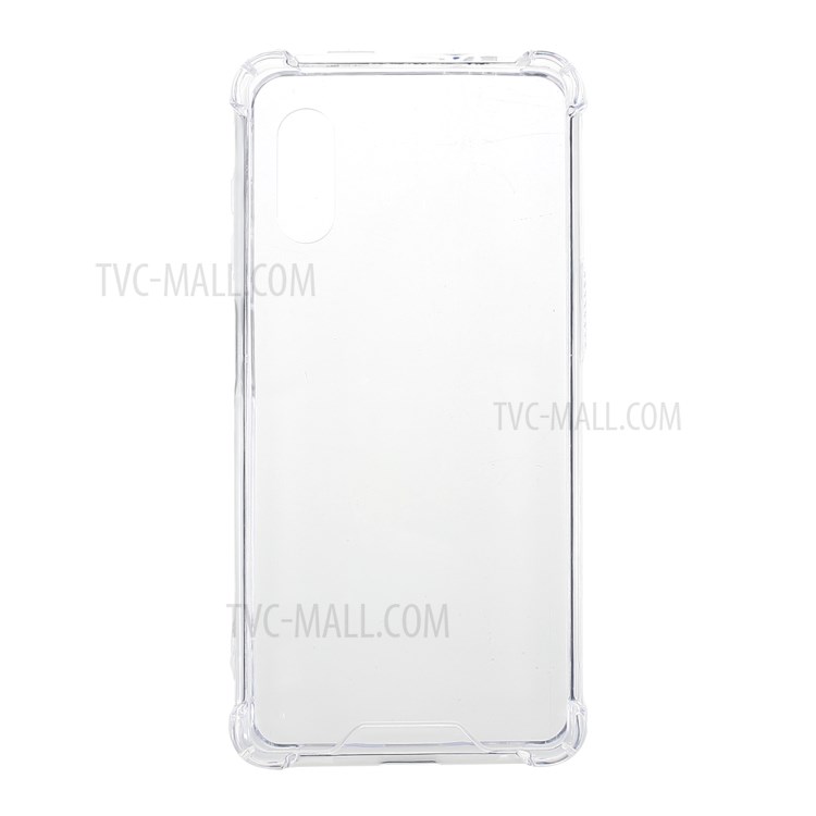 Drop-proof Glossy Acrylic + Soft TPU Cover Mobile Phone Case for Samsung Galaxy Xcover Pro - Transparent-1