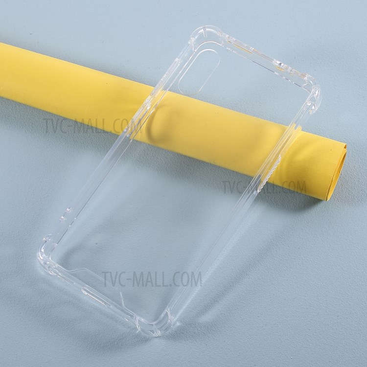 Drop-proof Glossy Acrylic + Soft TPU Cover Mobile Phone Case for Samsung Galaxy Xcover Pro - Transparent-2