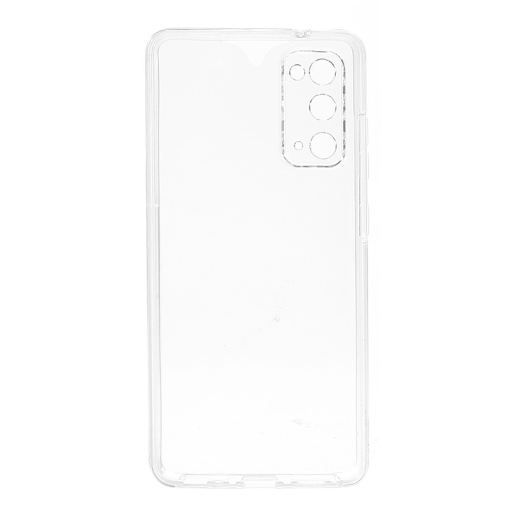 Гибридные ПЭТ + TPU + Акрил Ясно Оболочки Полного Покрытия Для Samsung Galaxy S20 FE / S20 Вентилятора Издание / S20 FE 5G / S20 Вентилятора Издания 5G-3