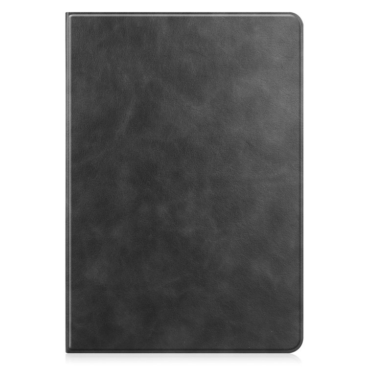 Smart Leather Stand Flip Cover with Pen Slot for Samsung Galaxy Tab S7 Plus Case - Black-2