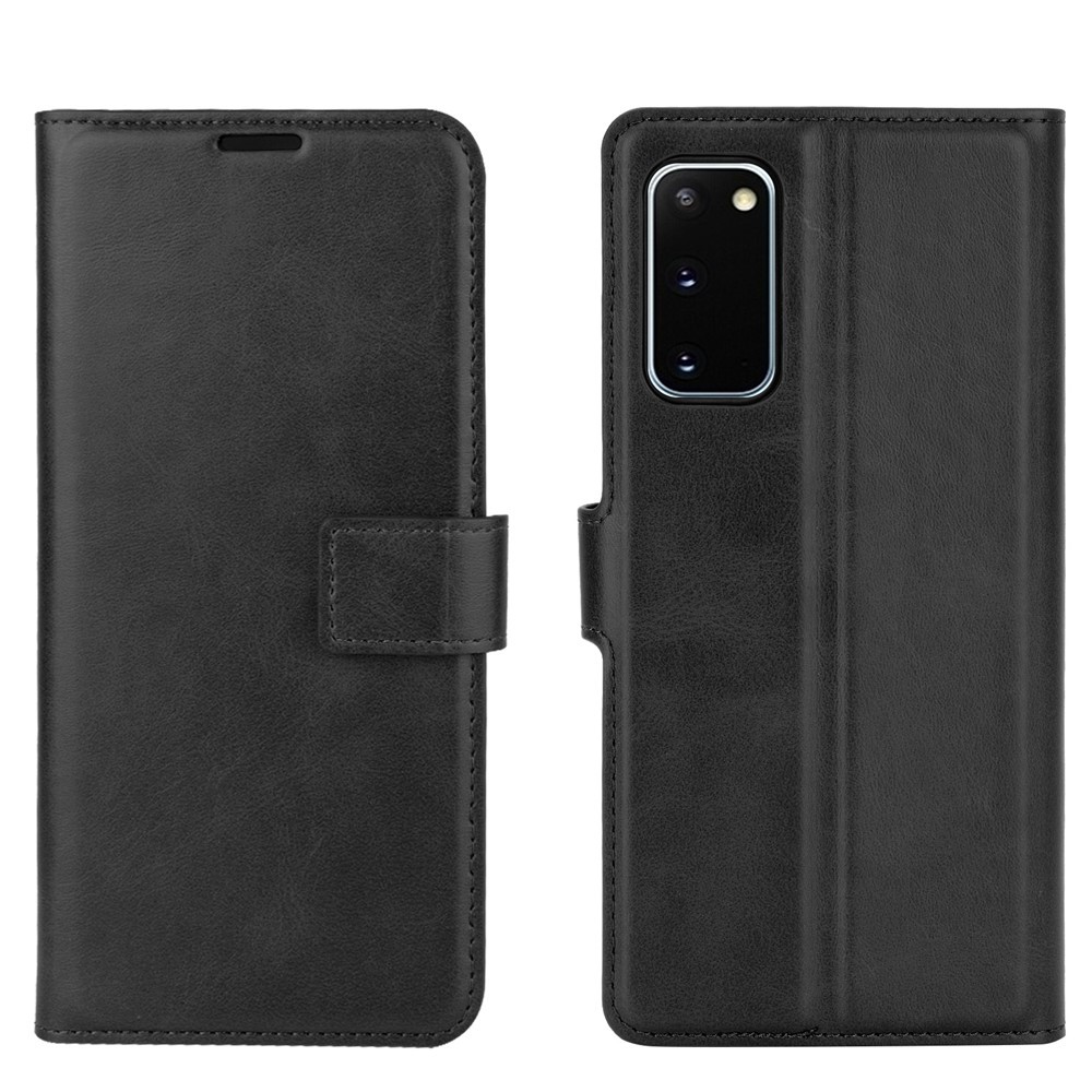 Protective Shell Wallet Leather Stand Flip Case for Samsung Galaxy S20 FE/S20 Fan Edition/S20 FE 5G/S20 Fan Edition 5G - Black-7