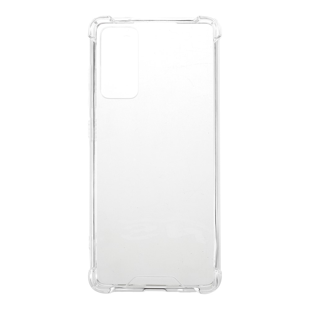 Shockproof Clear Acrylic Back + TPU Edge Combo Case for Samsung Galaxy S20 FE/S20 Fan Edition/S20 FE 5G/S20 Fan Edition 5G-1