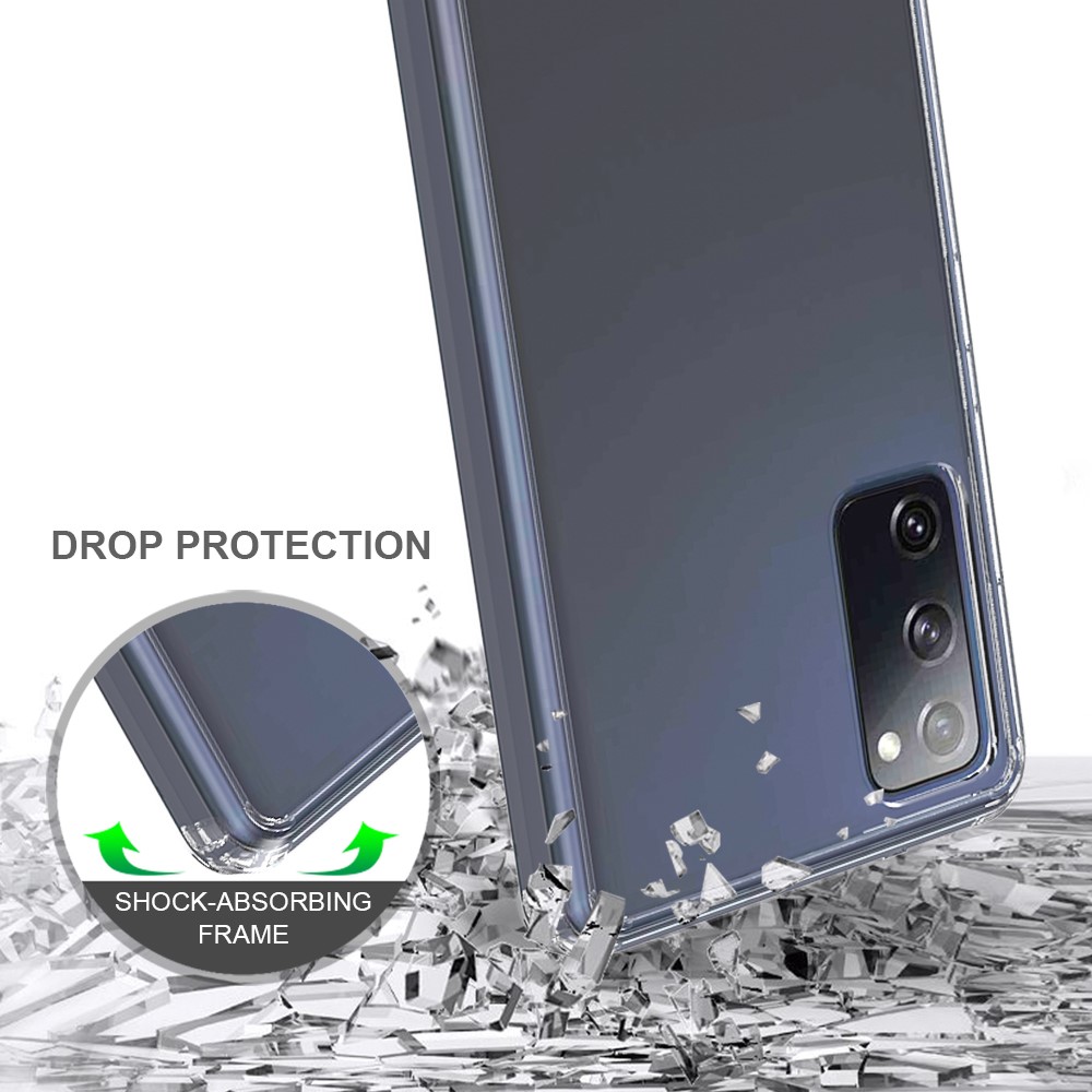 Clear Shell for Samsung Galaxy S20 FE/S20 Fan Edition/S20 FE 5G/S20 Fan Edition 5G Anti-scratch Acrylic + TPU Cover-3