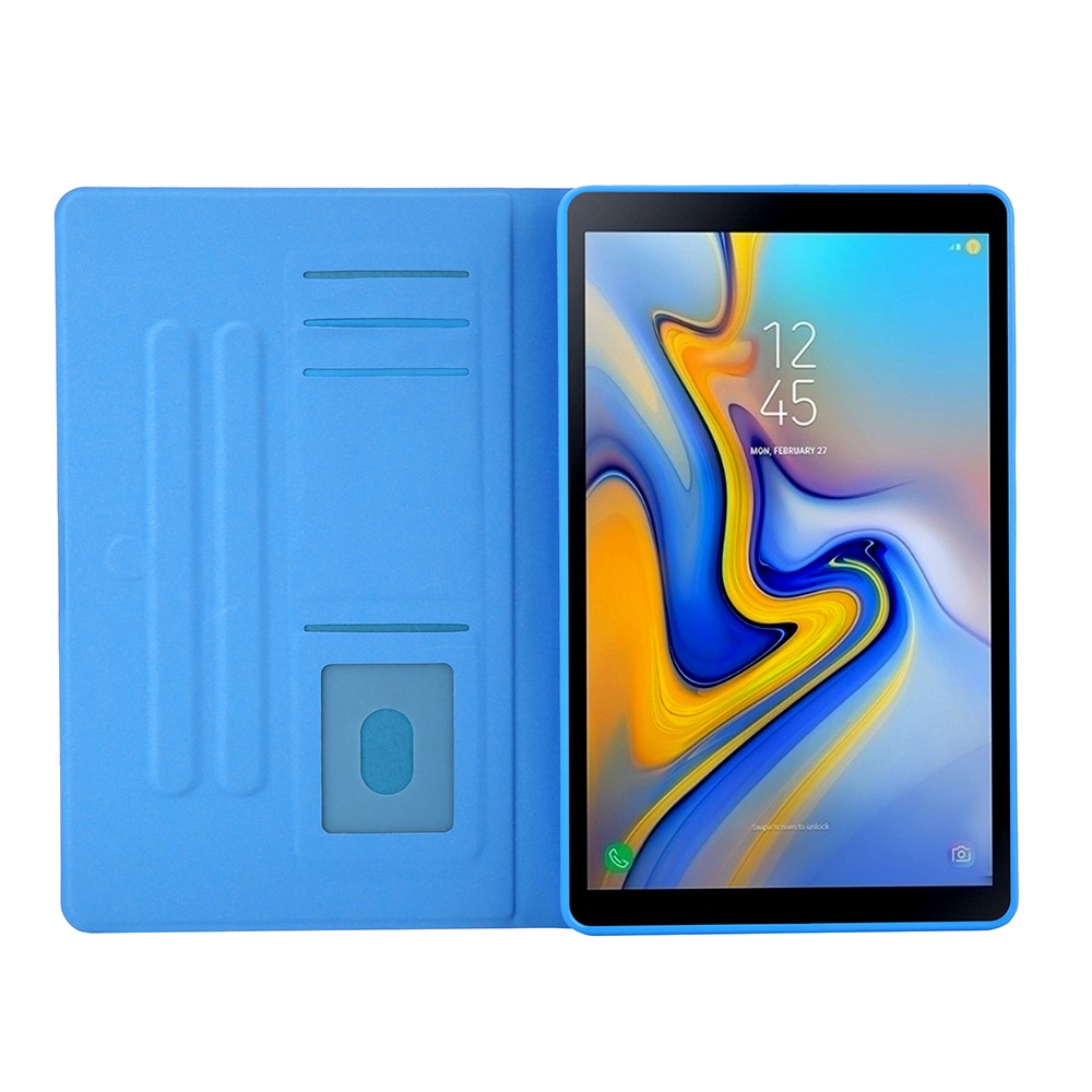 Pattern Printing Card Slots Leather Stand Tablet Case for Samsung Galaxy Tab A7 10.4 (2020) SM-T500/SM-T505 - Marble Pattern-5