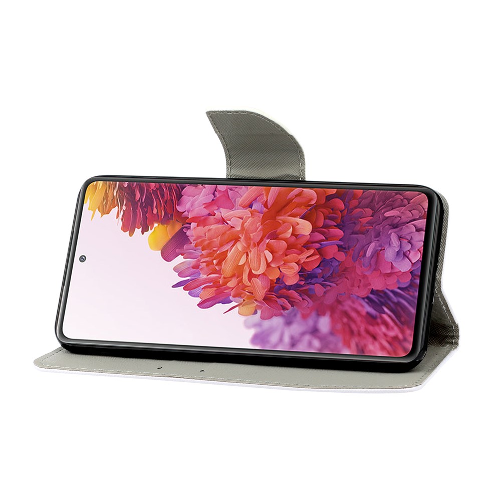 Pattern Printing Flip Leather Wallet Protective Case for Samsung Galaxy S20 FE 5G/Fan Edition 5G/S20 FE/Fan Edition - Flower-6