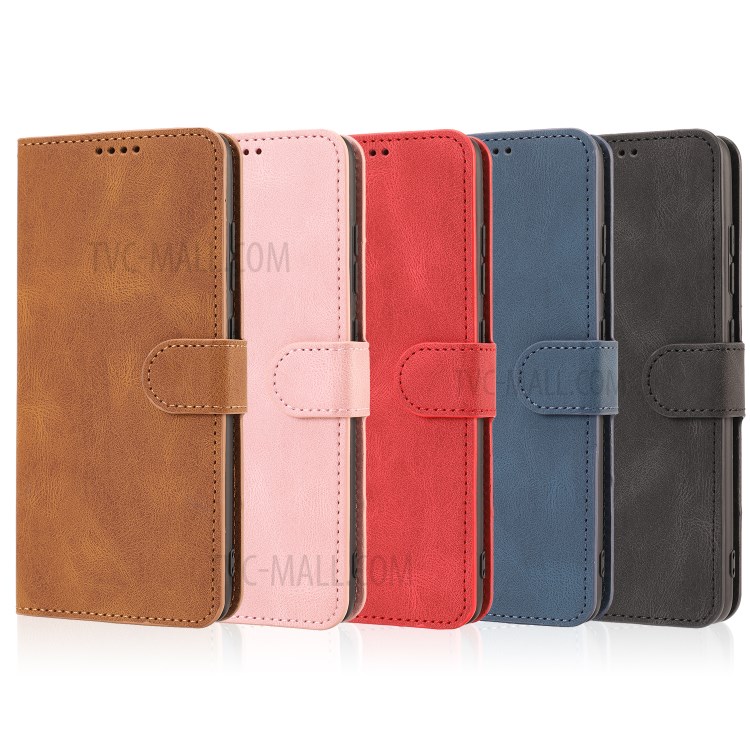 Classic Style PU Leather Phone Cover Shell with Wallet and Stand for Samsung Galaxy S20 FE/S20 Fan Edition/S20 FE 5G/S20 Fan Edition 5G/S20 Lite - Black-16