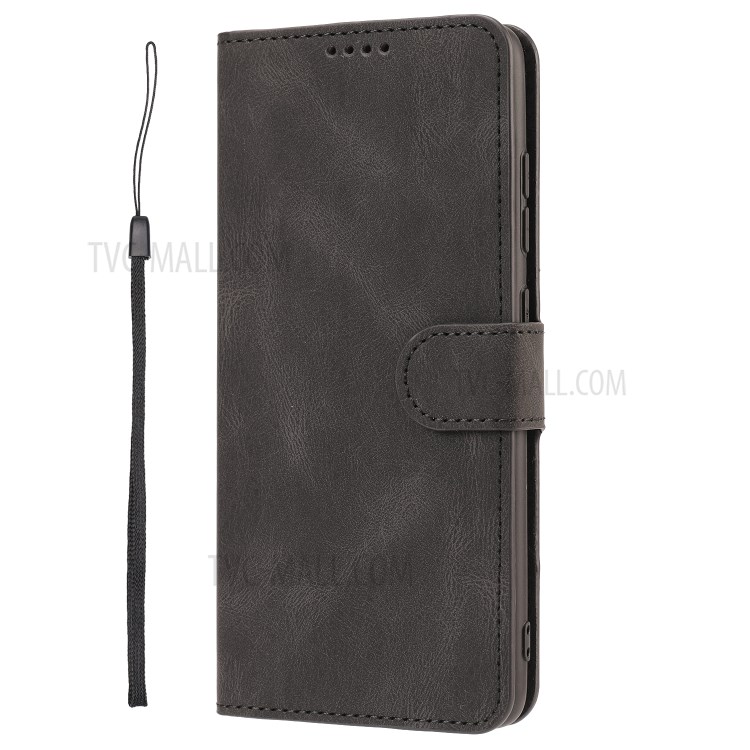 Classic Style PU Leather Phone Cover Shell with Wallet and Stand for Samsung Galaxy S20 FE/S20 Fan Edition/S20 FE 5G/S20 Fan Edition 5G/S20 Lite - Black-3