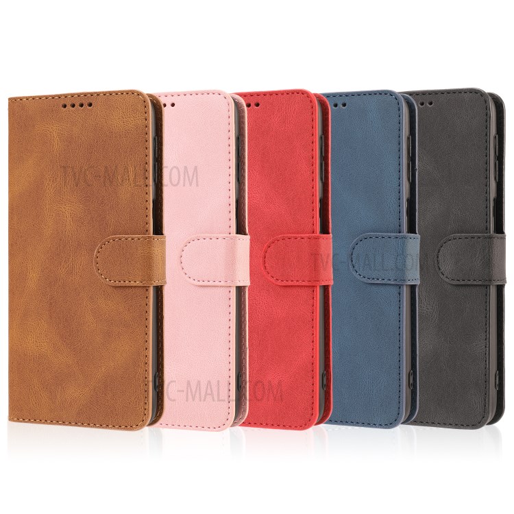 TPU + Classic Style PU Leather Wallet Stand Phone Cover Shell for Samsung Galaxy M31s - Black-16