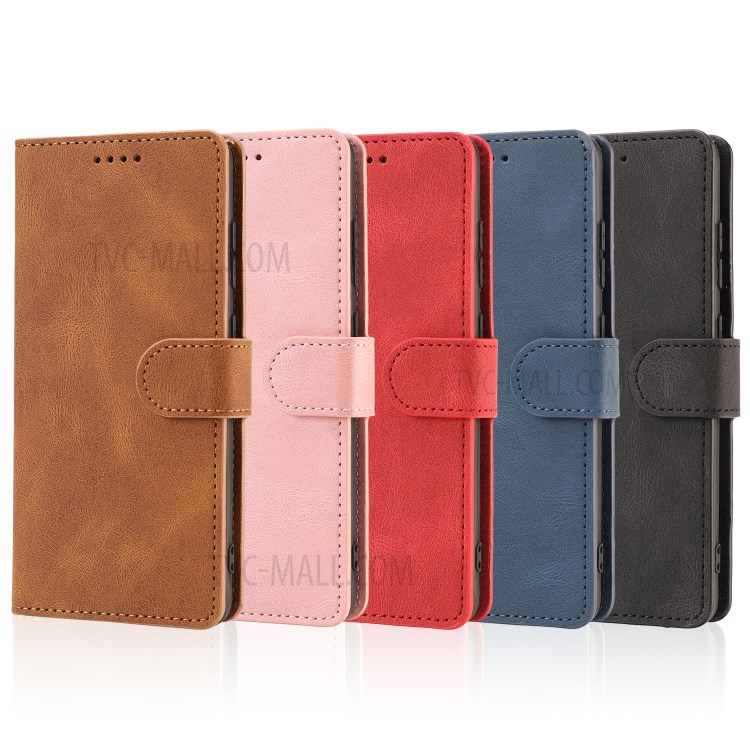 TPU + PU Leather Phone Protective Shell with Wallet and Stand for Samsung Galaxy S20 - Black-16