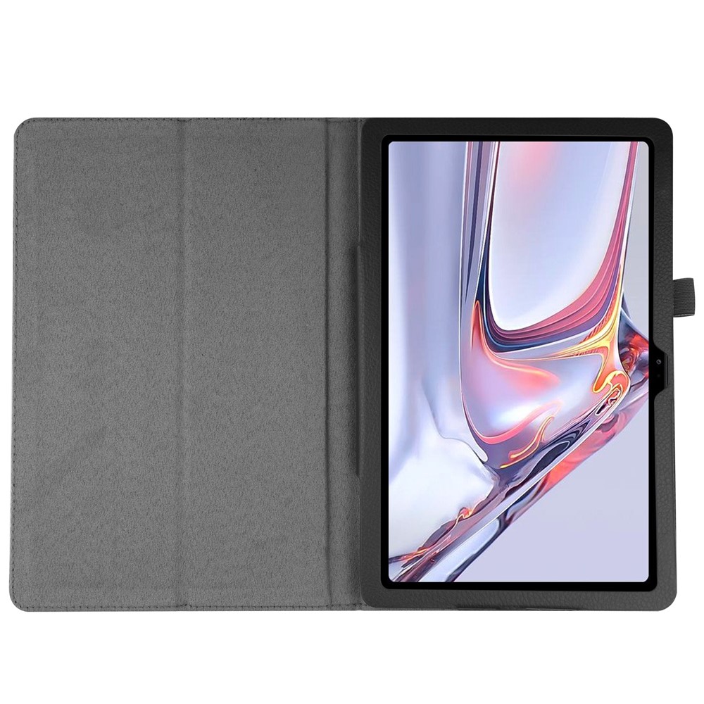 Litchi Texture Leather Tablet Case with Stand for Samsung Galaxy Tab A7 10.4 (2020) - Black-7