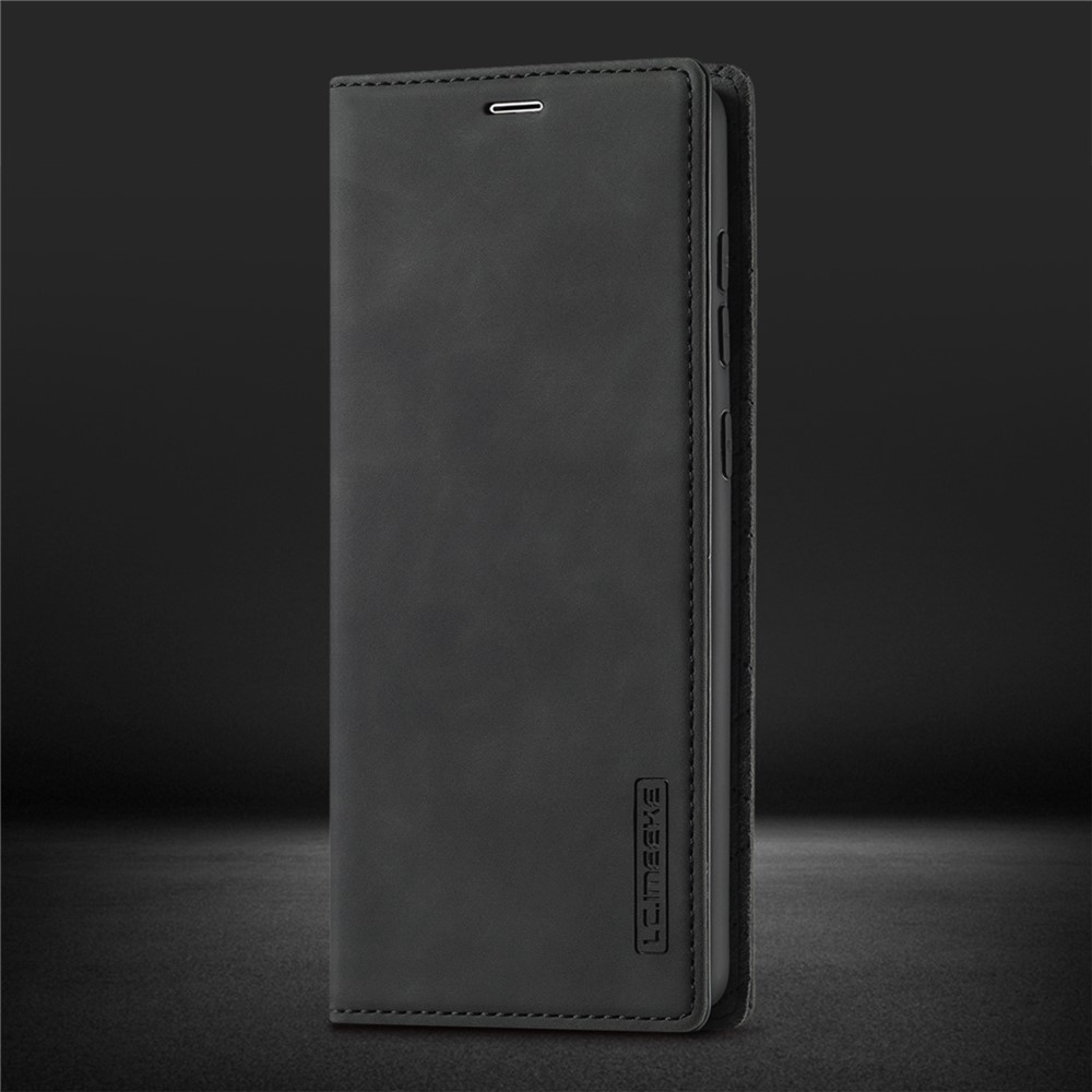 LC.IMEEKE LC Leather Wallet Auto Absorbed Phone Protector for Samsung Galaxy A51 SM-A515/M40S - Black-15