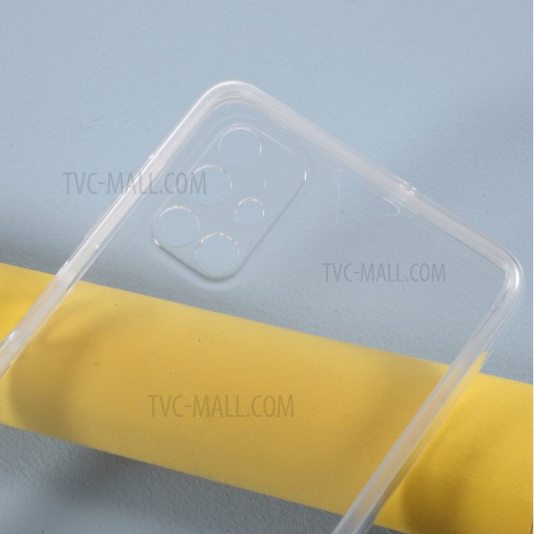 Full Coverage Front PET+TPU Frame+Acrylic Back Clear Phone Case for Samsung Galaxy M51-6