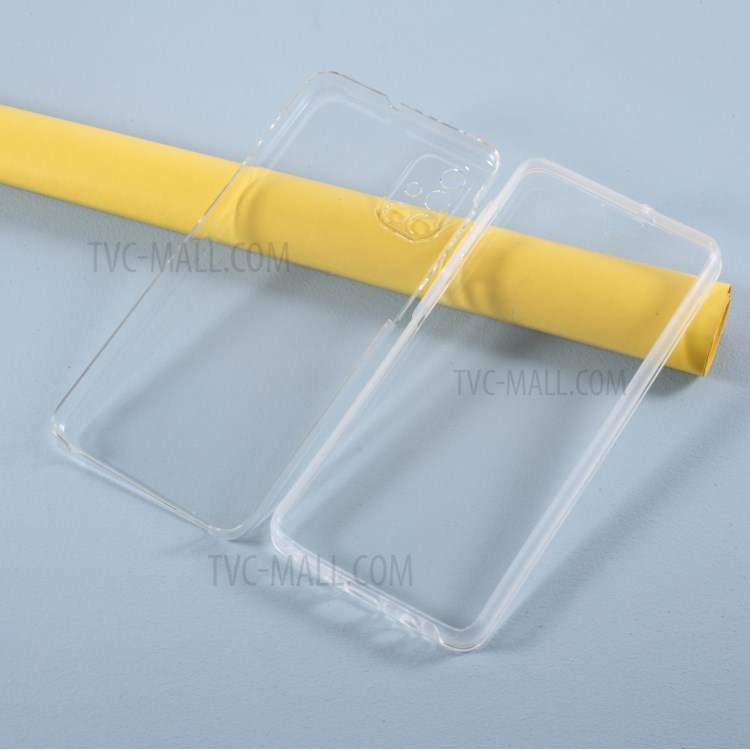 Full Coverage Front PET+TPU Frame+Acrylic Back Clear Phone Case for Samsung Galaxy M51-7