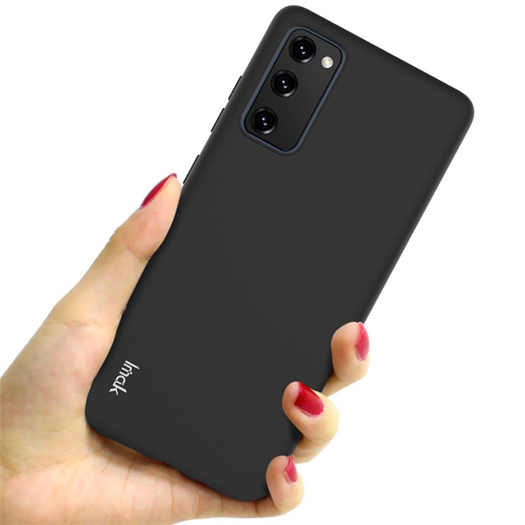 IMAK UC-2 Série Colorida TPU Soft TPU Tape Para Samsung Galaxy S20 FE/S20 FE 5G/S20 Lite/s20 FE 2022 - Preto-3