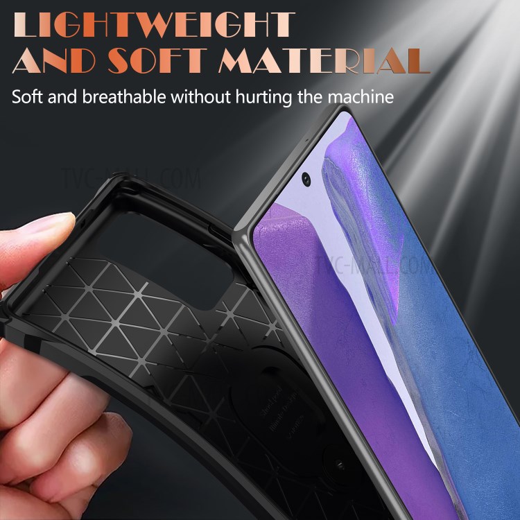 Metal + TPU Combo Hybrid Shell with Finger Ring Kickstand for Samsung Galaxy Note 20/Note 20 5G - All Black-5
