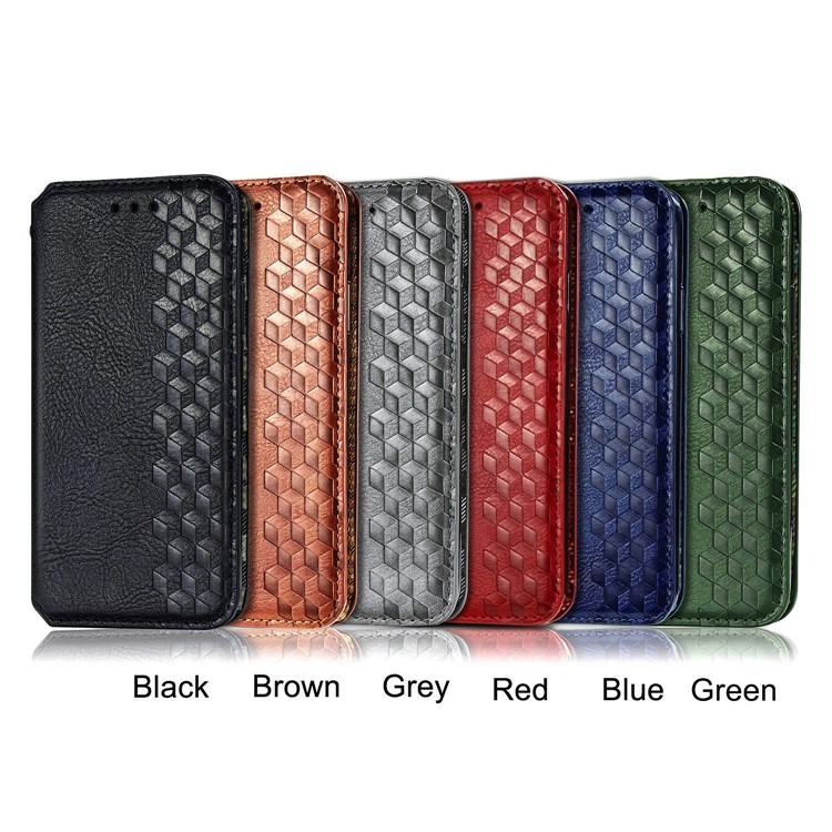 Auto-Absorbed Diamond Effect Leather Phone Cover Case for Samsung Galaxy Note 20 Ultra/Note 20 Ultra 5G - Black-14