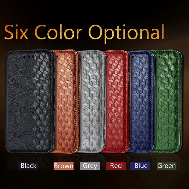 Auto-Absorbed Diamond Effect Leather Phone Cover Case for Samsung Galaxy Note 20 Ultra/Note 20 Ultra 5G - Black-17