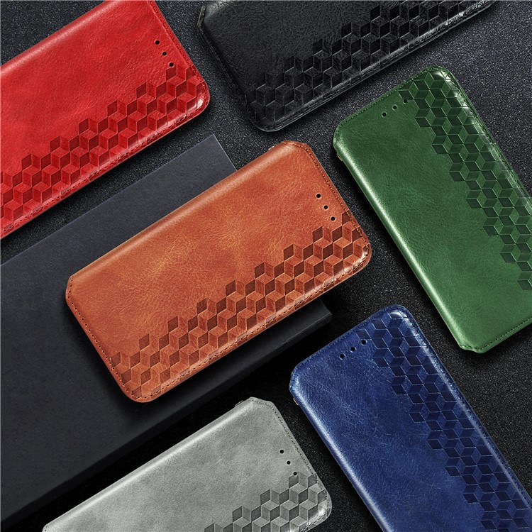 Auto-Absorbed Diamond Effect Leather Phone Cover Case for Samsung Galaxy Note 20 Ultra/Note 20 Ultra 5G - Black-18